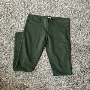 Green Massimo stretch pants size 13